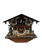 Cuckoo Clock Hubert Herr West Germany Beer festival black forest 950/7VRM