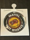 Original Vintage Hot Wheels Redline 1971 Cockney Cab Metal Button Badge!