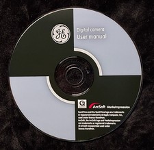 GE Digital Camera--User Manual DVD--FREE SHIPPING