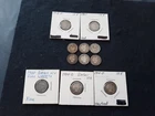 Lot Of 11 Barber 90% silver dimes- circulated Full Dates