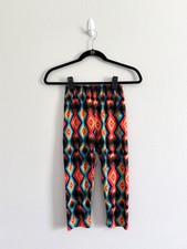 Cropped Stretch Leggings Multicolor One Size Buttery Soft Touch