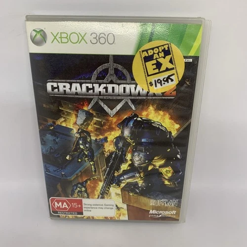 CRACKDOWN 2 XBox 360 Complete PAL Game *EX-RENTAL* Free Postage