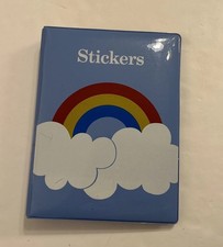 Vintage Sticker Collection Album Book- Must See Rare Colorful HUGE