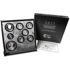 2025 U.S. Mint Limited Edition Silver Proof Set Collectible OGP COA 2025 U.S. Mint Limited Edition Silver Proof Set Collectible OGP COA