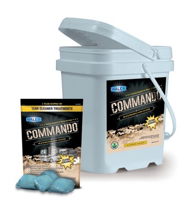 Walex CMDOBK Commando Black Tank Cleaner Drop-Ins 40-Pack