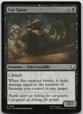 Cat-Gator Avatar: The Last Airbender 91 NM MTG