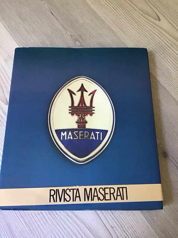 AUTOMOBILIA/1986 REVISTA MASERATI/MISTRAL/MERAK/3500 GT
