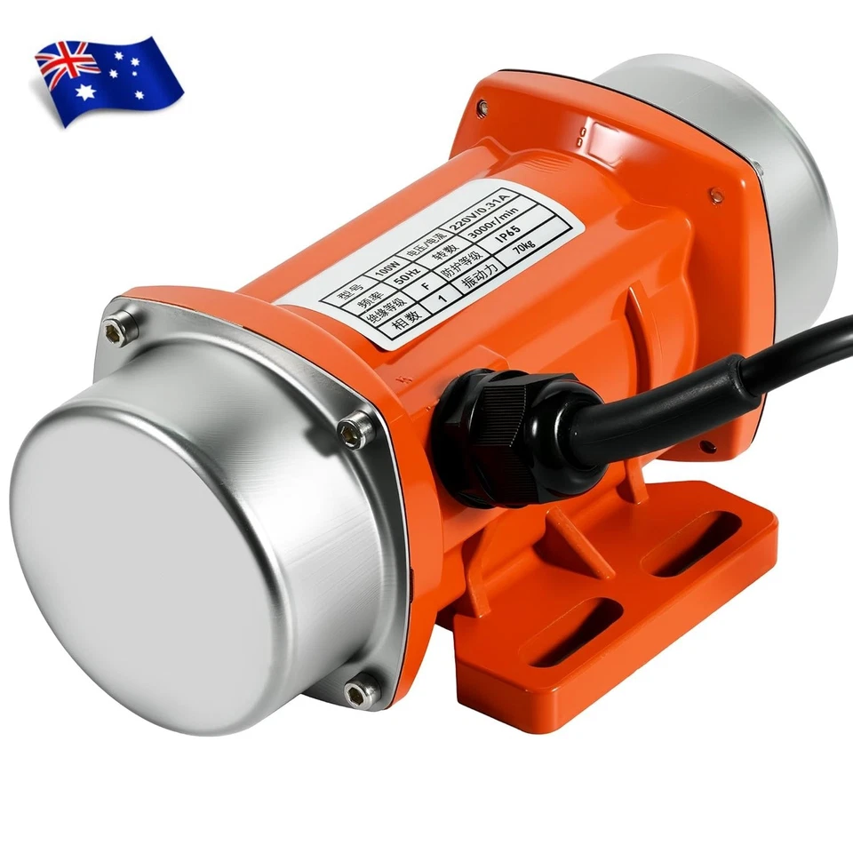 Vibration Motor Concrete Shaker Vibrating Motor Asynchronous Vibrator 60W 220V - image 4 of 4