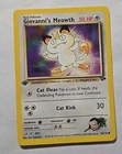 Vintage Pokémon Gym Challenge Giovanni's Meowth 1st Edition 74/132 NM