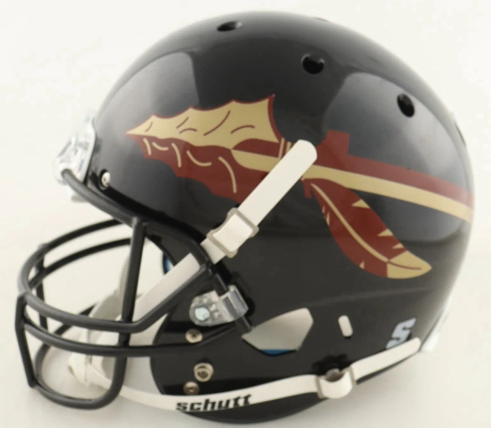 Charlie Ward, Chris Weinke y Jameis Winston Firmado FL Seminoles F/S Casco (JSA) Foto 4 de 4