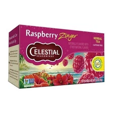 Raspberry Zinger Natural Herb Tea Bags 20 Bags(Case Of