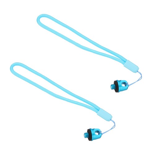 2 Pcs Camera Wrist Strap Lanyard Camera Hand Straps with 1/4" Screw Blue - Zdjęcie 1 z 7