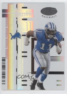 2005 Leaf Certified Materials Mirror White 98/150 Roy Williams #42 c8j