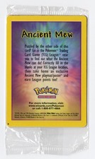 pokemon first movie mew card value Found my old Ancient Mew promo card. : r/gaming