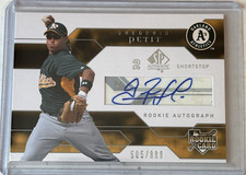 Gregorio Petit 2008 SP Authentic Rookie Auto #171 505/999 (AU, RC)