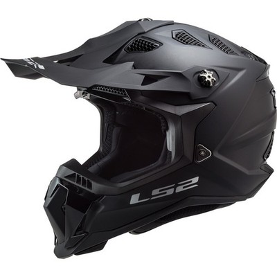 LS2 Matte Black Subverter Evo Helmet (Adult 3X-L) 700-1017