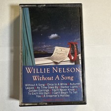 Willie Nelson "Without A Song" Cassette Tape 1983 CBS