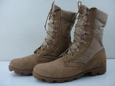 Men's 9.5 R RO-SEARCH Wellco Hot Weather Desert Military Combat Jungle Boots Tan