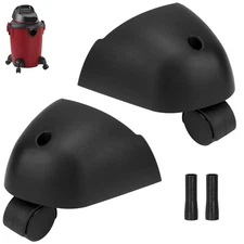 Caster Wheels & Foot Replacement Kit Fits Most of Shop Vac Vacuum and A & B Clea