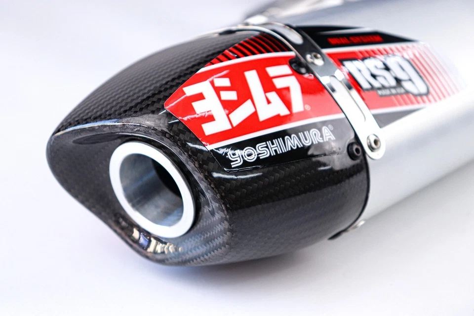 KAWASAKI KLX140 KLX140L R 140RF FULL SYSTEM EXHAUST MUFFLER REAR PIPE CARBON RS9 Foto 4 de 4