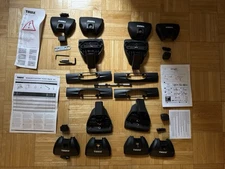 Thule Podium Foot Pack + Fit Kit 3050 for Honda CR-V 2002-2006 – Complete