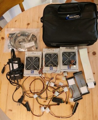 Lot of 3   ICS Image MASSter Forensic Hard Drive Duplicators w/ Case & Cables