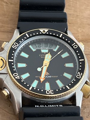 Citizen Aqualand C022-088093 RARE First Model SERIEs EXC++ neuer Akku