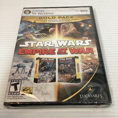Star Wars Empire At War Gold Pack PC DVD New Sealed