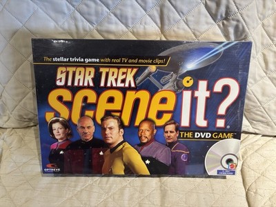 MATTEL Star Trek Scene It? DVD Trivia Game NEW! Factory Sealed, for Ages 13+