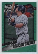 2014 Panini Prizm Perennial Draft Picks Green 4/35 Grayson Greiner #11 1s8