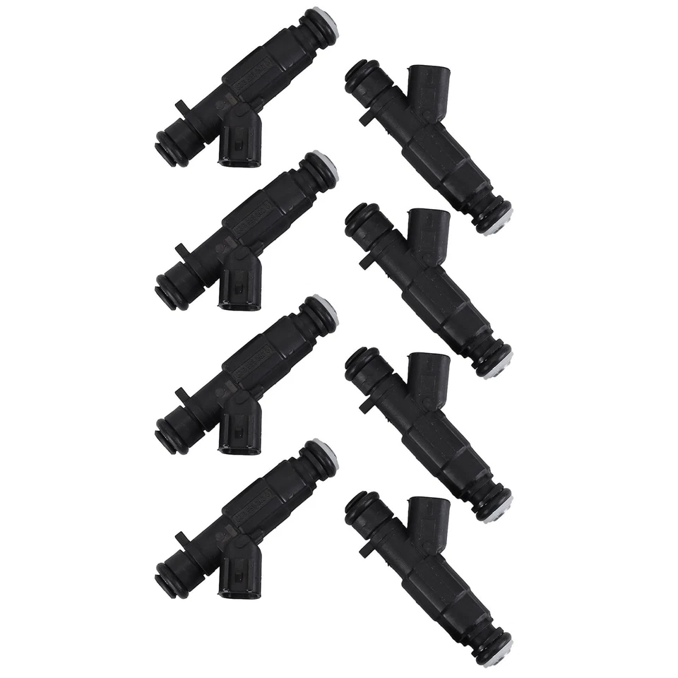 8 piezas inyectores de combustible para Cadillac DeVille Eldorado Sevilla Pontiac Oldsmobile EE. UU. Foto 3 de 4