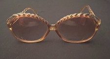 Christian Dior Vintage Sunglasses 1970  s Model 2063 10 Oversized. BRAIDED