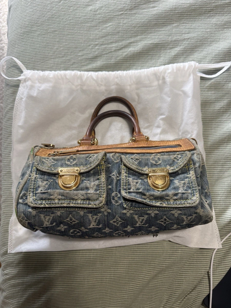 Louis Vuitton Denim Bags for sale | eBay