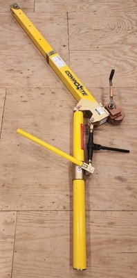 OZ LIFTING PRODUCTS OZ1200DAV COMPOZITE DAVIT CRANE, ELECTRIC WINCH 49P538 NEW!!