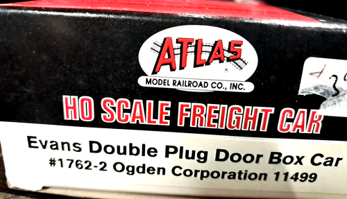 Caja de puerta de doble enchufe RTR Atlas Evans Car-Ogden Corporation #11499 DISEÑO CONSTRUIDO M - Imagen 8 de 19