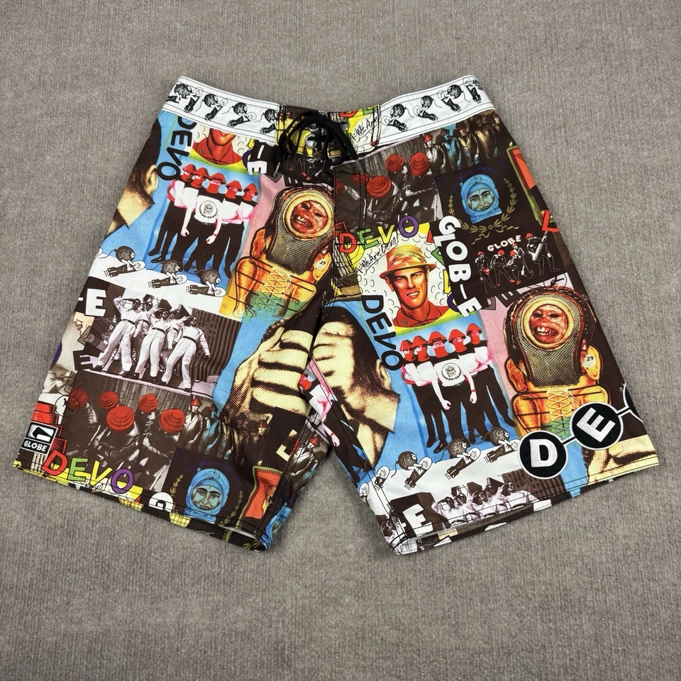 Pantalones cortos de tabla DEVO de colección de Globe Airport Survival Gear 2008 colaboración RARO Foto 2 de 4