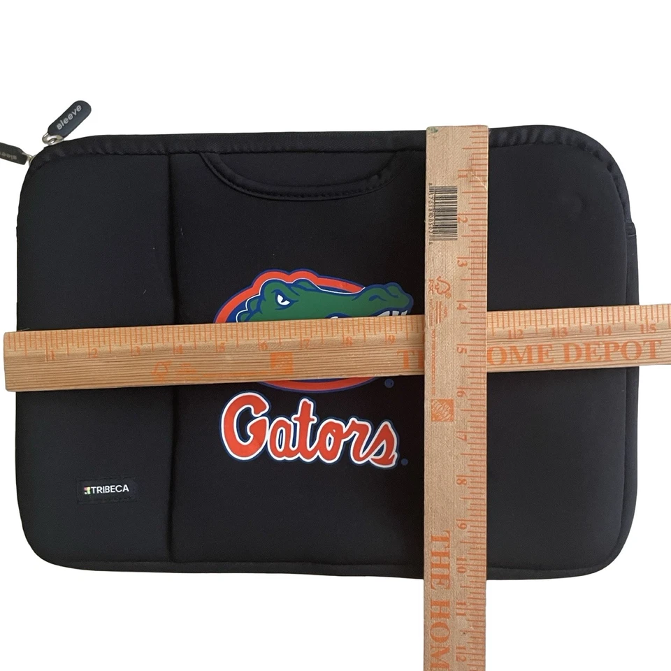 Tribeca University Of Florida Gators Black Laptop Sleeve Bag 2 Pockets 15x10 - Image 3 of 4