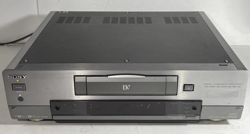 Sony DHR-1000 MiniDV DV Digital NTSC Video Cassette Grabadora Reproductor COMO SE LEE Foto 2 de 4