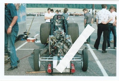 1970s NHRA Drag Racing-''Jungle Jim''s 77 Monza Funny Car-YORK US30 Dragway