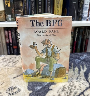 The BFG by Roald Dahl (1982, Hardcover) First American Edition/14th Print, HCDJ