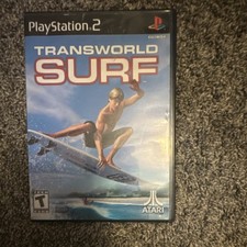 Atari Transworld Surf (Sony PlayStation 2, PS2) Sports Surfing, T Teen