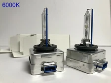 2PCS NEW OEM D8S 6000K 66548 66549 12411C1 HID XENON HEADLIGHT BULBS SET