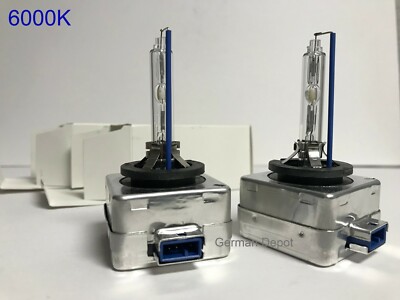 2PCS NEW OEM D8S 6000K 66548 66549 12411C1 HID XENON HEADLIGHT BULBS SET