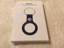 Image of AirTag FineWoven Key Ring