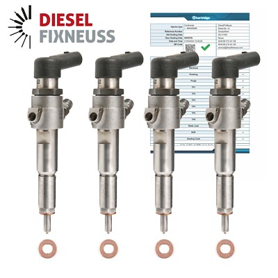 4x Einspritzdüse Injektor 5WS40149-Z 9654551080 Siemens Citroen Peugeot 1.4 HDi 