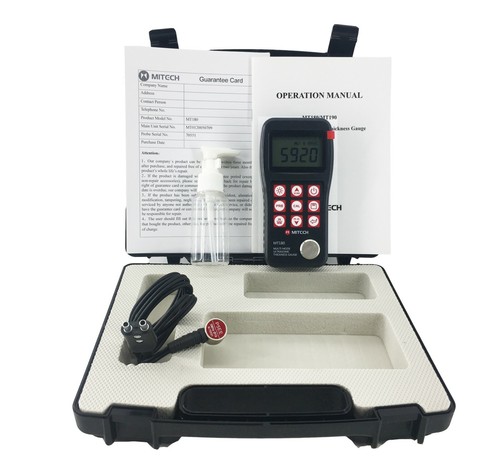 Through Coating Ultrasonic Thickness Gauge Metal Thickness Meter P-E E-E Mode - Picture 12 of 17