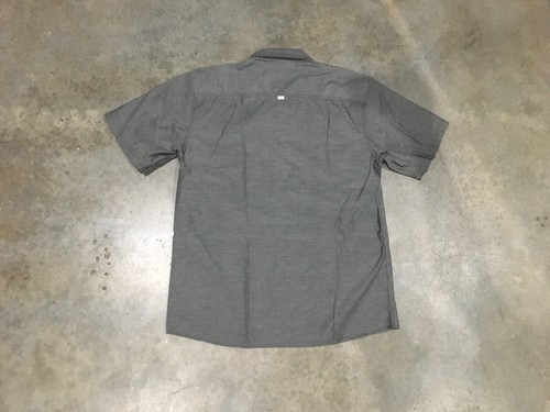 Orisue Basic S/S Button-Up In Grey - Sz. 3XL Retail $64 NWD 100% Authentic - Picture 11 of 11