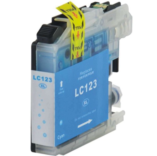 CARTUCHOS DE TINTA COMPATIBLE NO-OEM BROTHER LC121 LC123 - Imagen 8 de 10
