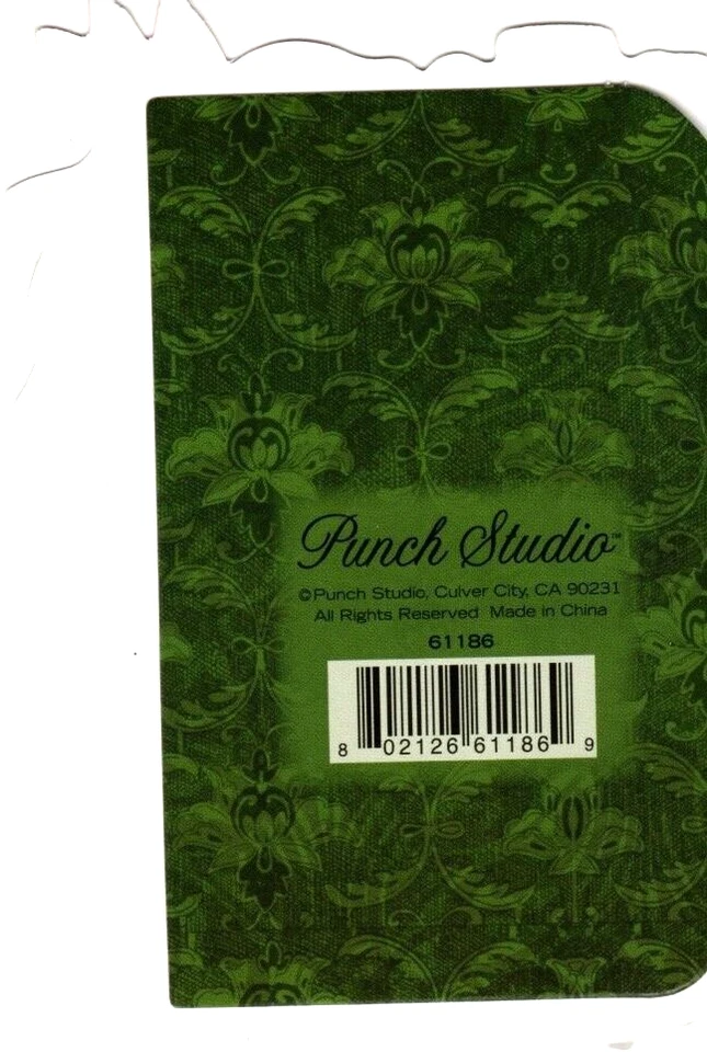 Christmas Messiah Savior Born Die Cut Punch Studio Blank Note Cards  - Set of 4 - Image 2 of 2