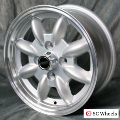 Maxilite Felge Minilite Style passend für Skoda 13x5,5 4x130 Teilegutachten
